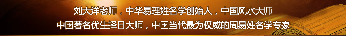 刘大洋老师-中华易理学创始人